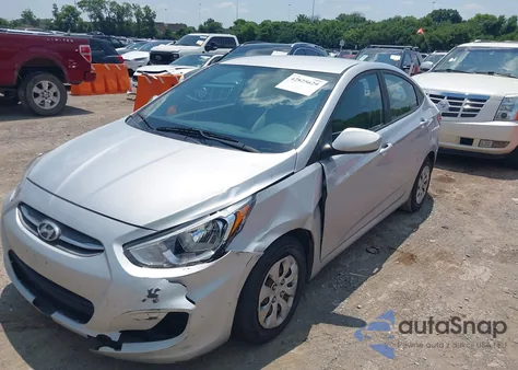 2017 Hyundai Accent Se z USA, uszkodzony, nr VIN KMHCT4AE6HU318694
